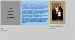 Desktop Screenshot of luckham.org